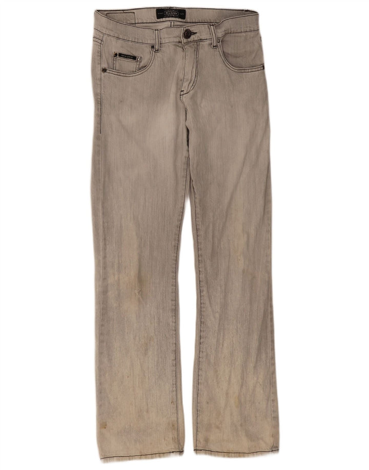 Rica Lewis Masculino Bootcut Jeans IT 48 Médio W32 L33 Cinza