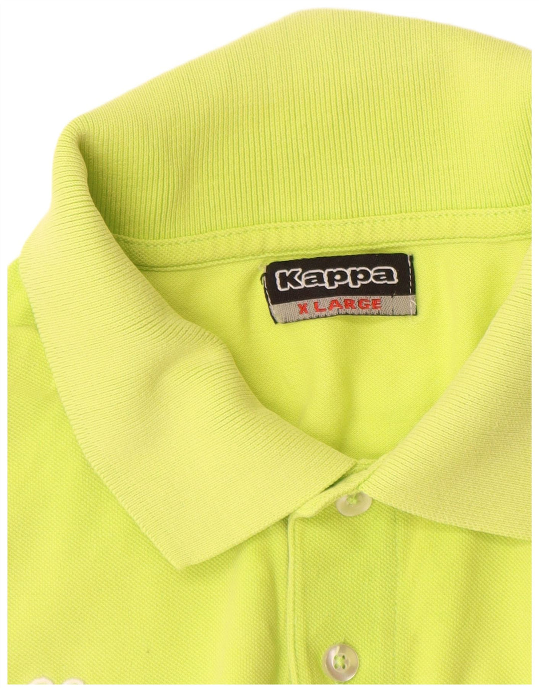 Camisa polo masculina Kappa XL algodão verde