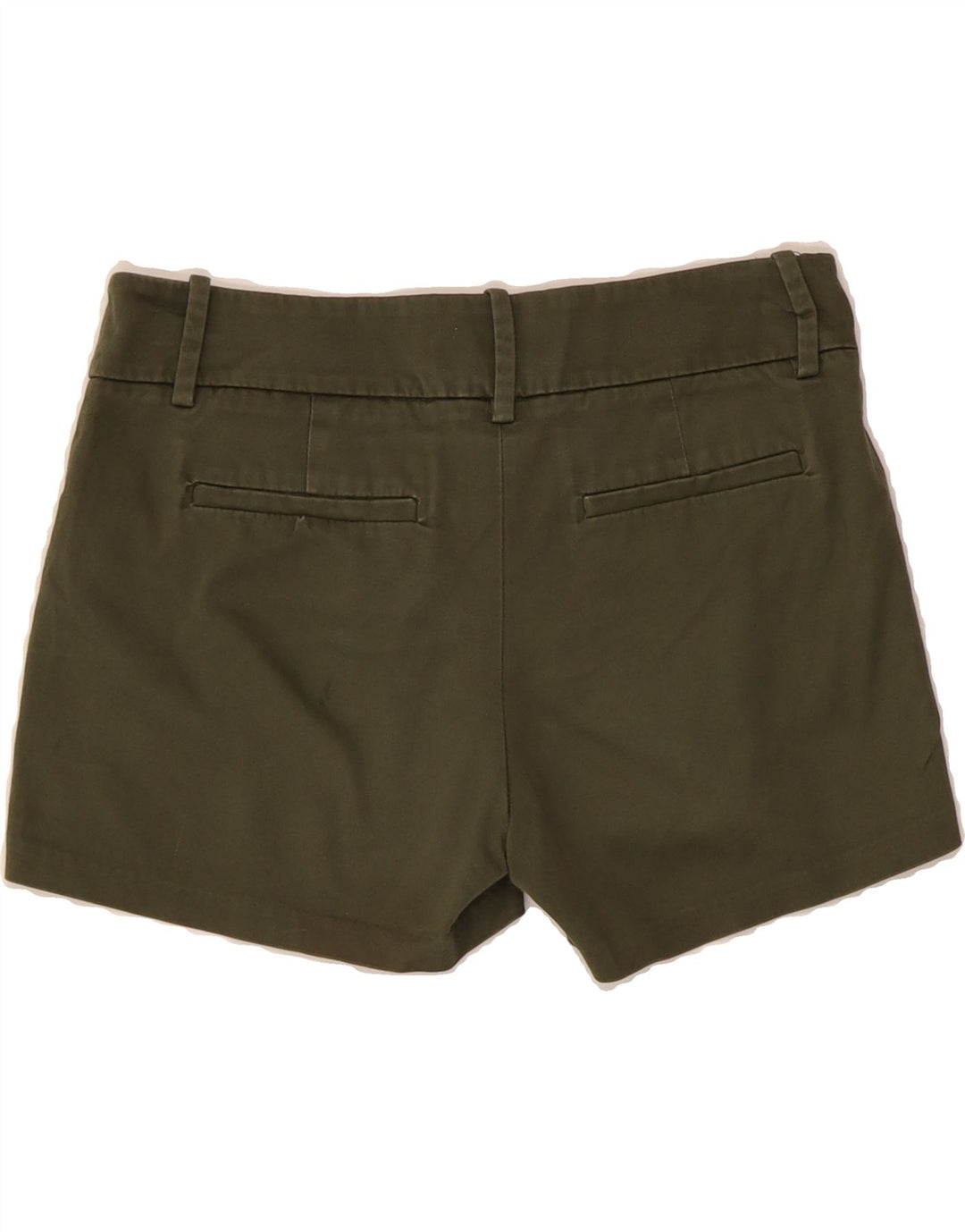 MOSSIMO Womens Low Waist Hot Pants US 2 XS W28  Green Cotton Vintage Mossimo and Second-Hand Mossimo from Messina Hembry 