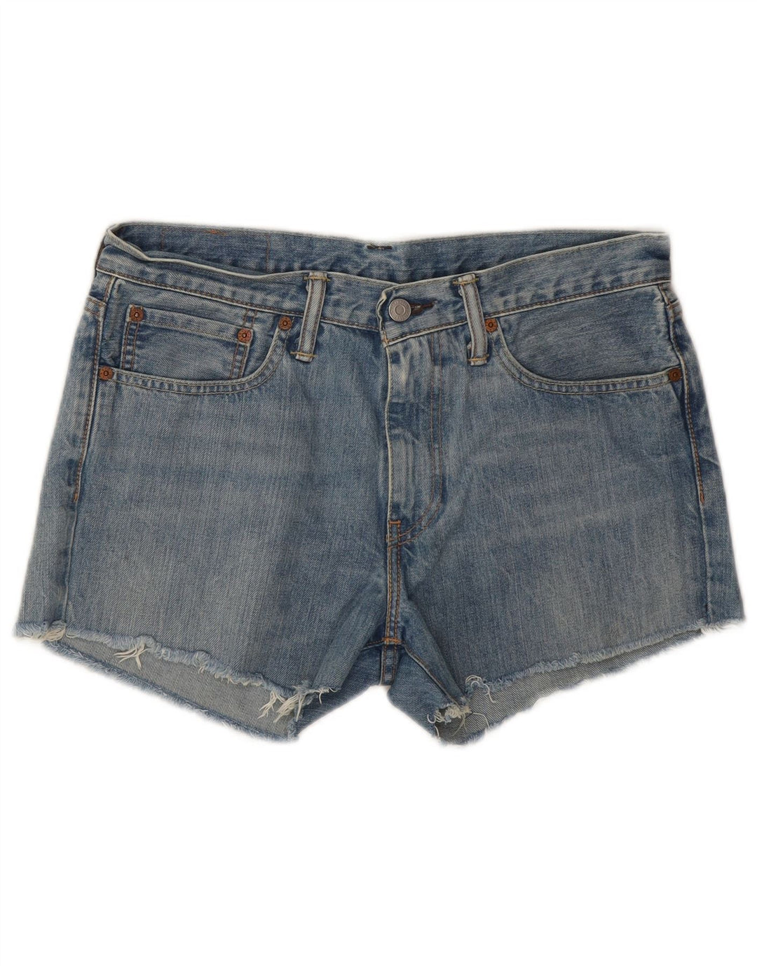 Shorts jeans feminino 511 da LEVI'S W32 grande algodão azul