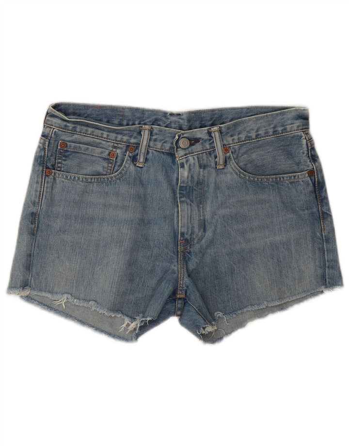 Shorts jeans feminino 511 da LEVI'S W32 grande algodão azul