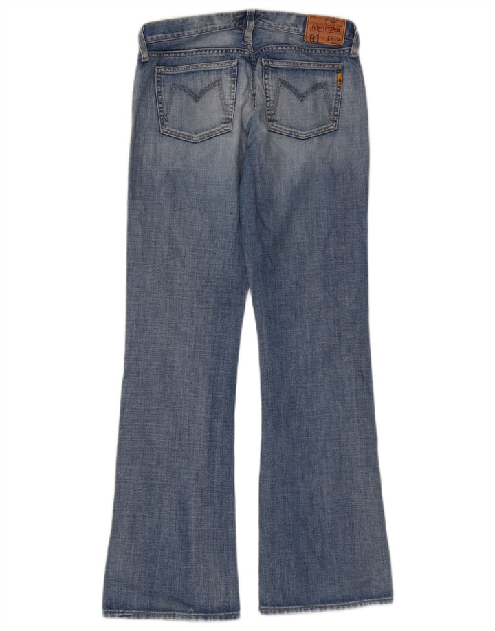 Meltin' Pot feminino bootcut jeans W27 L32 algodão azul