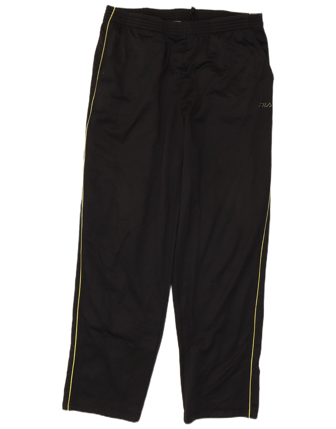 Calça de treino masculina Fila XL preto poliéster