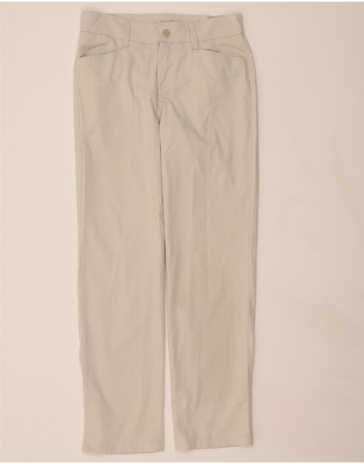 LEE Womens Relaxed Fit Casual Trousers US 6 Medium W32 L32 Grey Cotton Vintage Lee and Second-Hand Lee from Messina Hembry 
