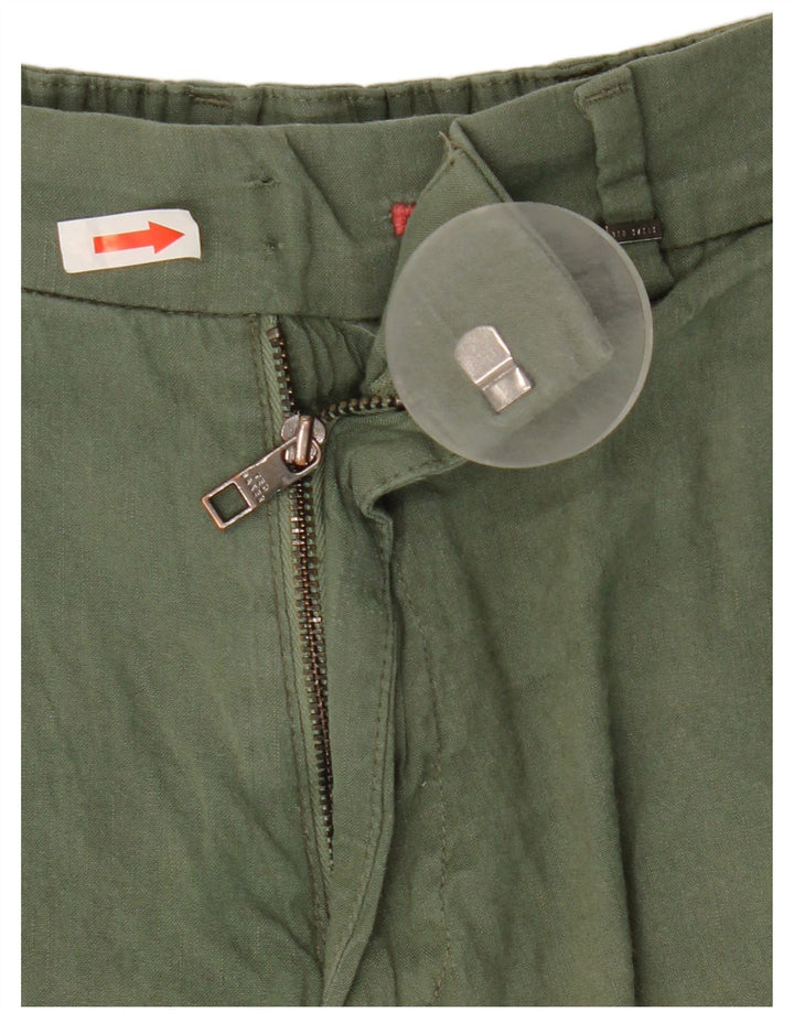 Shorts Chino Masculino Ted Baker W32 Médio Verde Modal