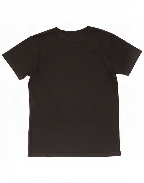 Adidas Womens Graphic T-Shirt Top UK 8 Small Black Cotton