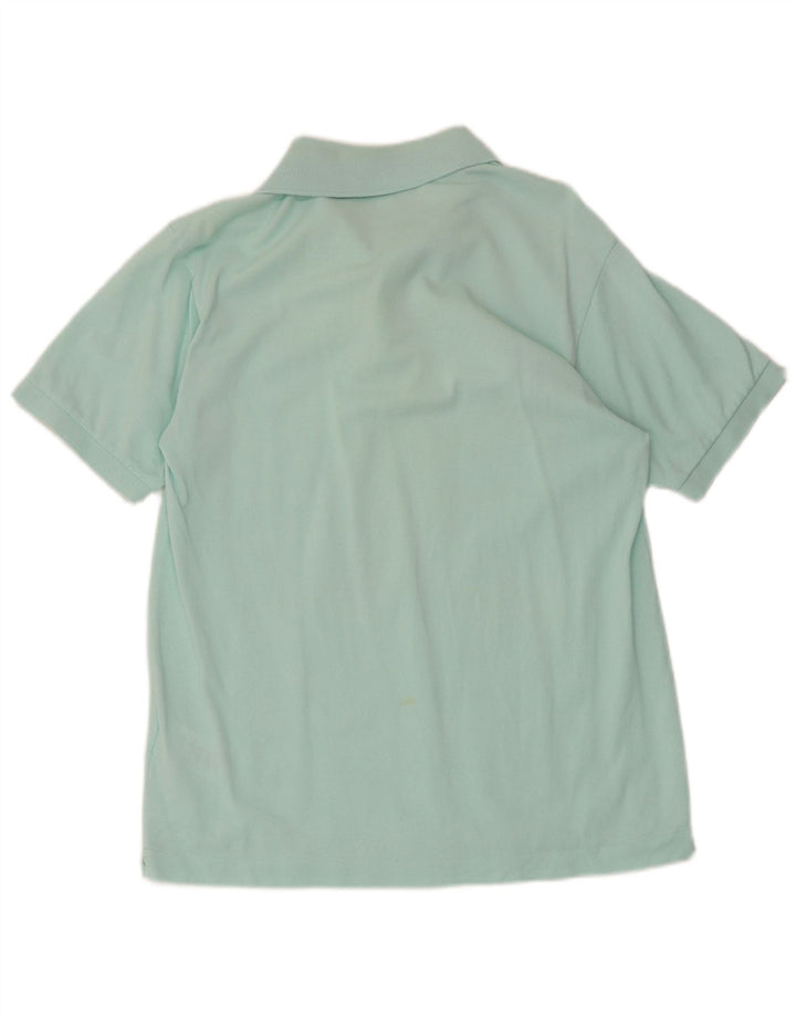 Camisa polo masculina Lacoste Classic Fit tamanho 4 médio algodão turquesa