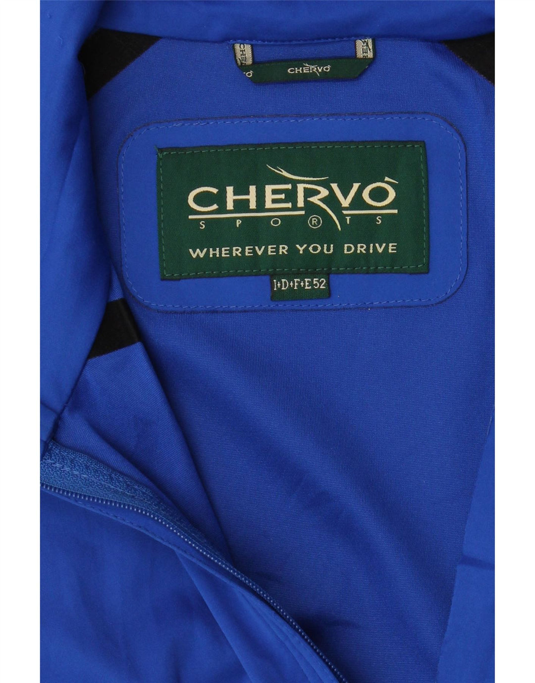 Jaqueta masculina de treino sem mangas Chervo IT 52 grande azul