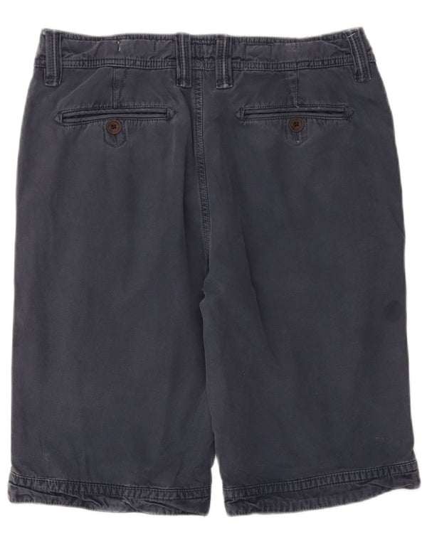 Shorts Chino Masculino Fat Face W34 Grande Algodão Azul Marinho