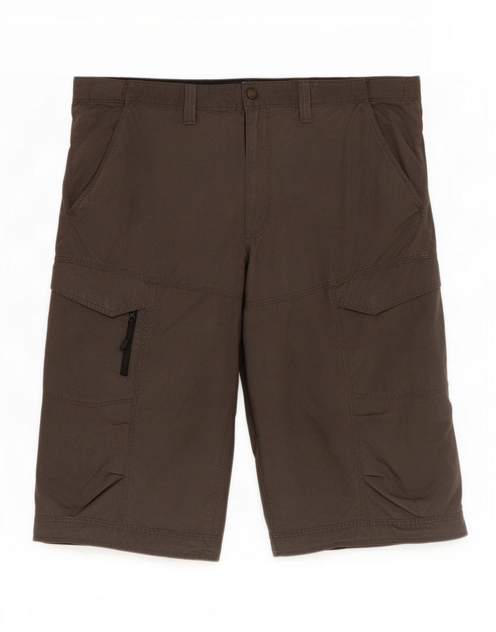 Shorts cargo masculino Marks & Spencer XL W38 algodão cinza