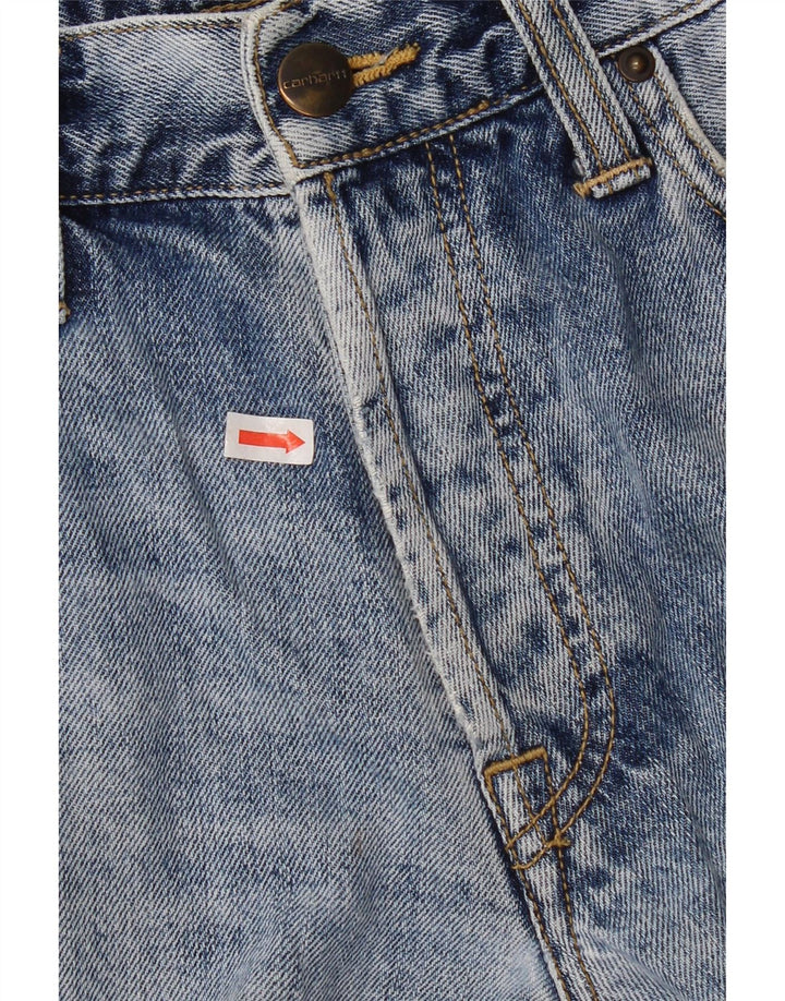 Carhartt Masculino Slim Jeans W28 L30 Azul Algodão