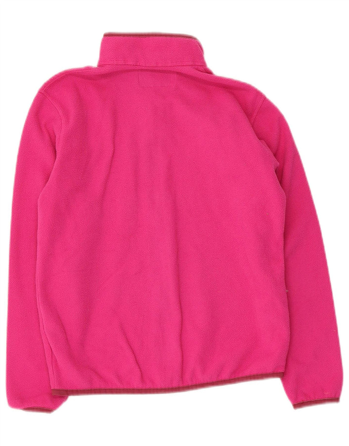 Jaqueta de lã Helly Hansen para meninas 9-10 anos poliéster rosa