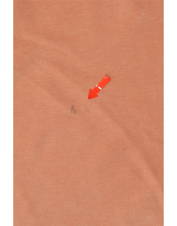 WOOLRICH Mens Polo Shirt XL Orange Cotton Vintage Woolrich and Second-Hand Woolrich from Messina Hembry 