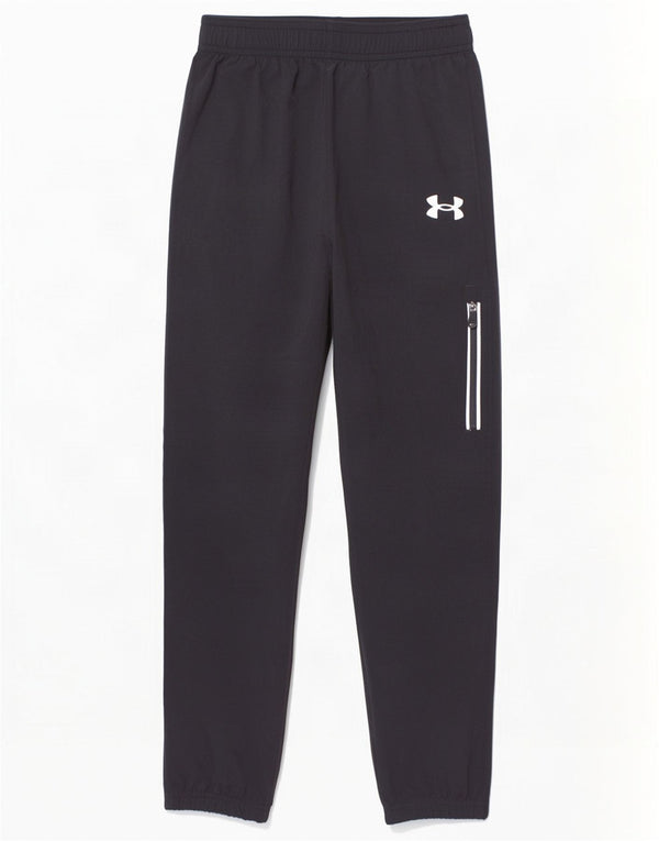 Calça de treino Under Armour Boys Joggers 6-7 anos preto poliéster