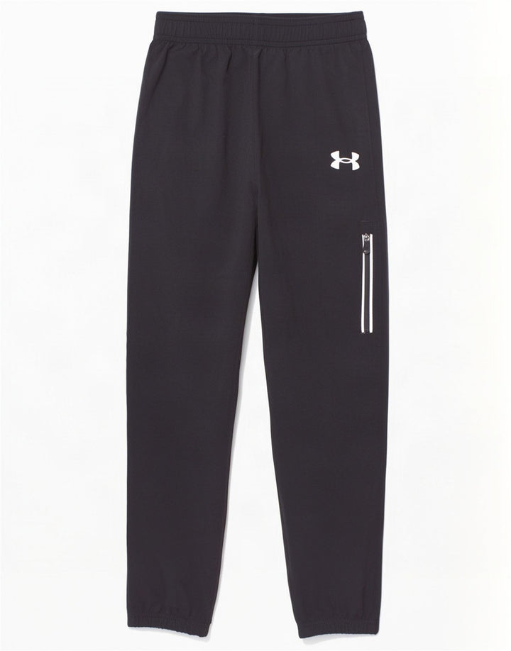 Calça de treino Under Armour Boys Joggers 6-7 anos preto poliéster