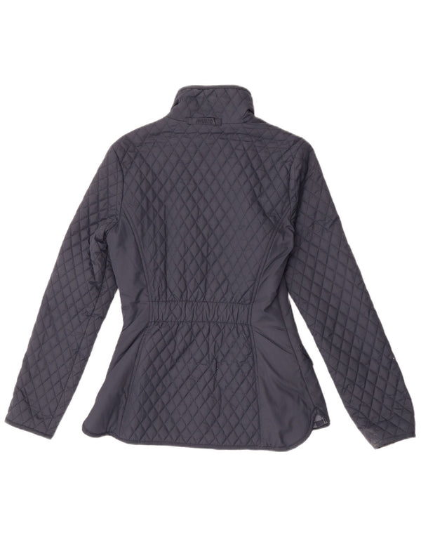 Jaqueta acolchoada feminina Musto UK 8 poliéster azul marinho pequeno