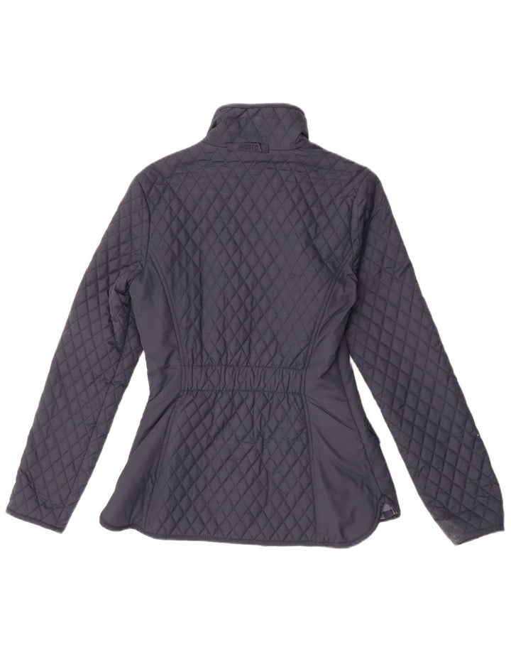Jaqueta acolchoada feminina Musto UK 8 poliéster azul marinho pequeno