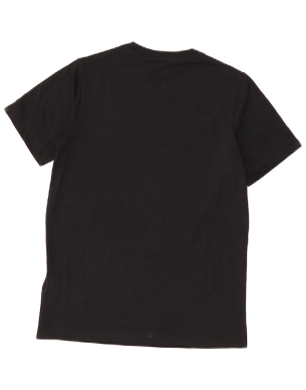 Nike Boys Graphic T-Shirt Top 10-11 Years Medium Black Polyester
