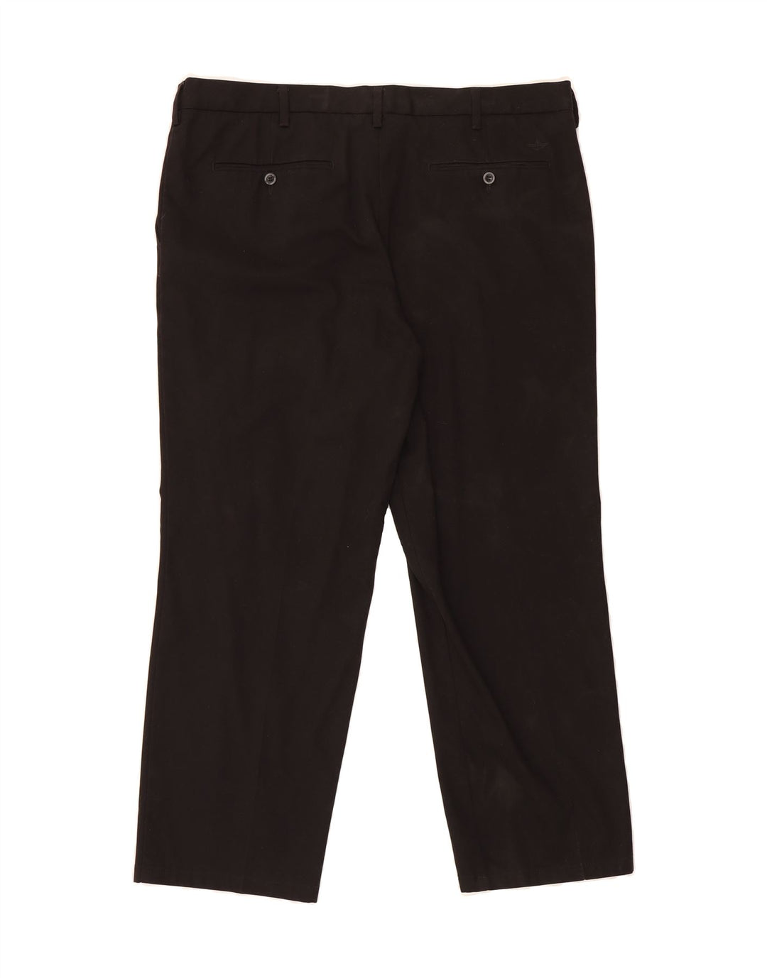 DOCKERS Mens Straight Chino Trousers W40 L29 Black Cotton Vintage Dockers and Second-Hand Dockers from Messina Hembry 