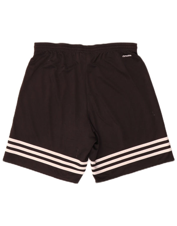 Adidas Masculino Climalite Sport Shorts Pequeno Poliéster Preto