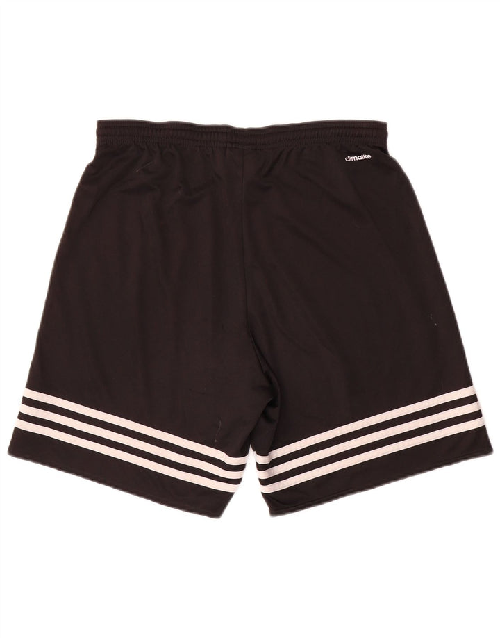 Adidas Masculino Climalite Sport Shorts Pequeno Poliéster Preto
