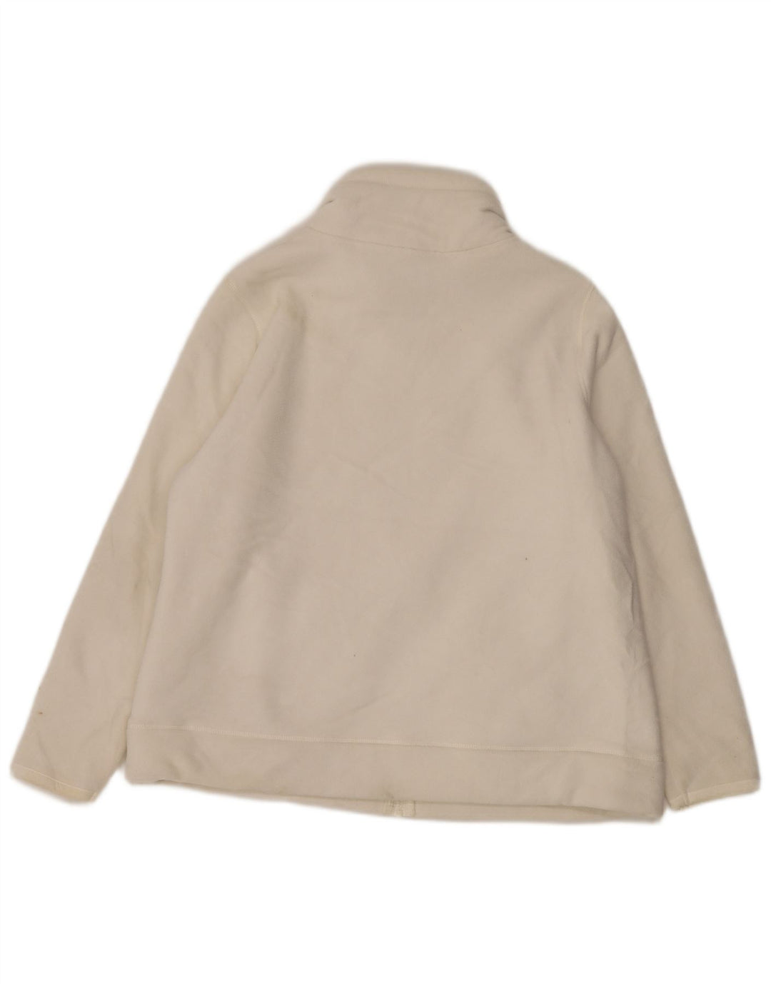Jaqueta de lã feminina Marks & Spencer UK 20 2XL algodão branco