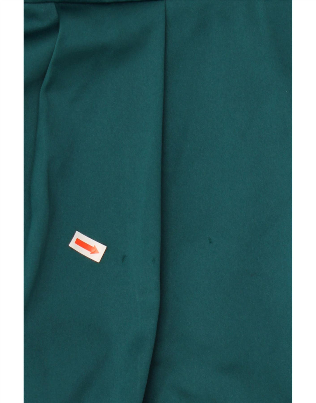 WAREHOUSE Vestido feminino de um ombro Reino Unido 8 pequeno poliéster verde