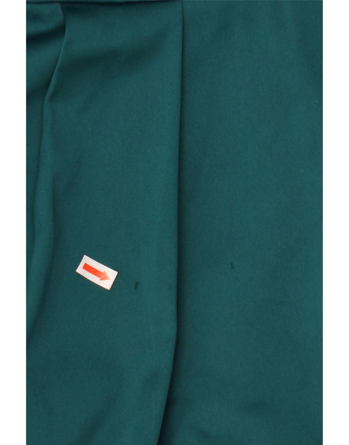 WAREHOUSE Vestido feminino de um ombro Reino Unido 8 pequeno poliéster verde