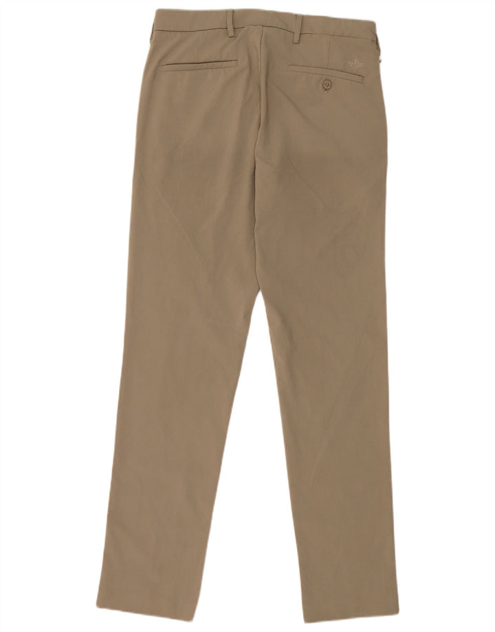 Calça Dockers Mens Slim Chino W29 L32 Poliéster Bege