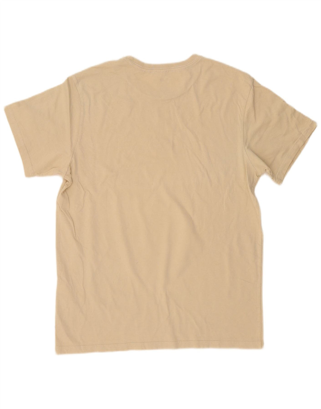 Camiseta masculina relaxada LEVI'S de algodão bege médio