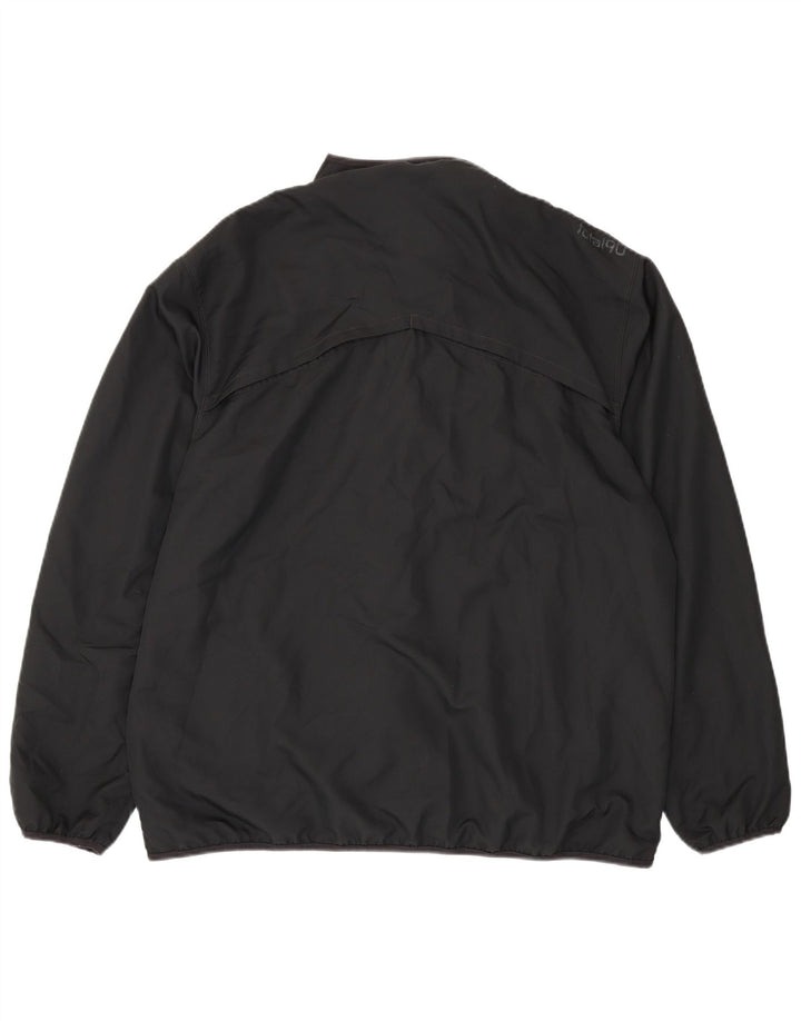 Nike Mens Tracksuit Top Jacket UK 45/47 XL Preto Colorblock Poliéster