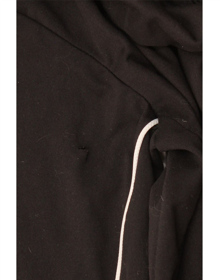 Adidas masculino Aeroready Zip moletom com capuz pequeno poliéster preto