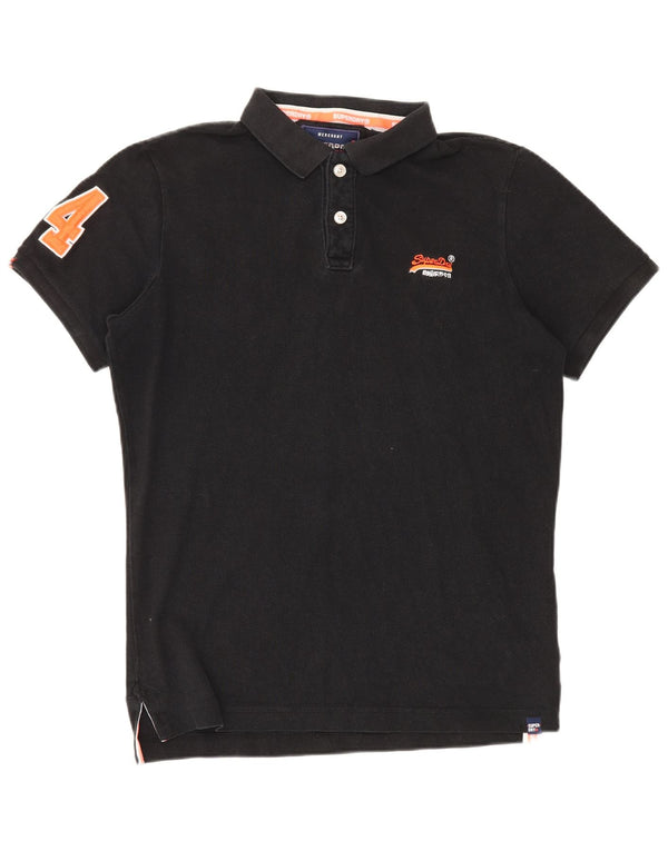 Camisa polo masculina Superdry Graphic XL algodão preto