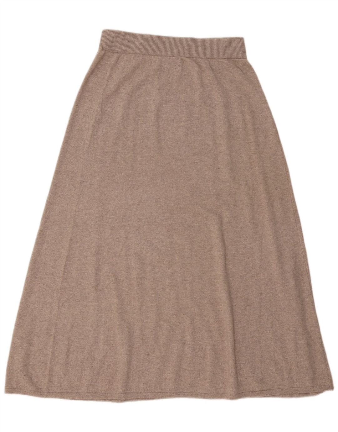 Saia feminina Massimo Dutti em linha A médio W32 bege
