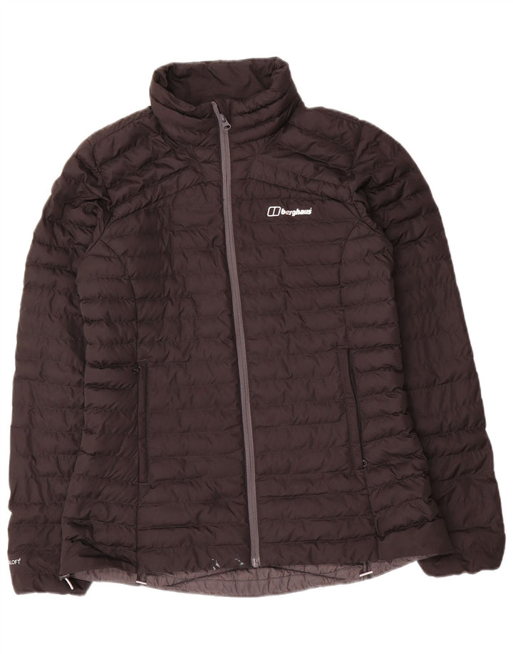 Jaqueta acolchoada feminina BERGHAUS UK 10 poliéster preto pequeno