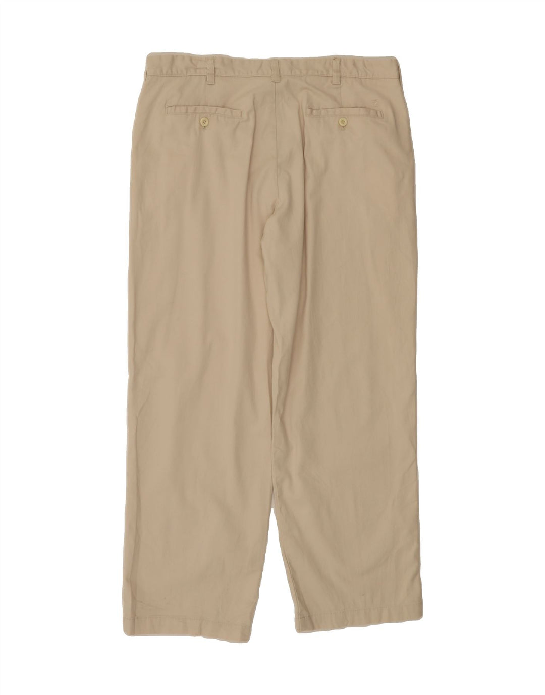 IZOD Mens Straight Chino Trousers W36 L30 Beige Cotton Vintage Izod and Second-Hand Izod from Messina Hembry 