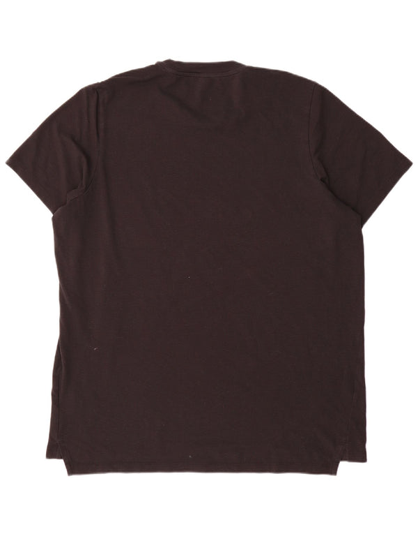 Camiseta masculina Adidas de manga curta Top XL preto poliéster