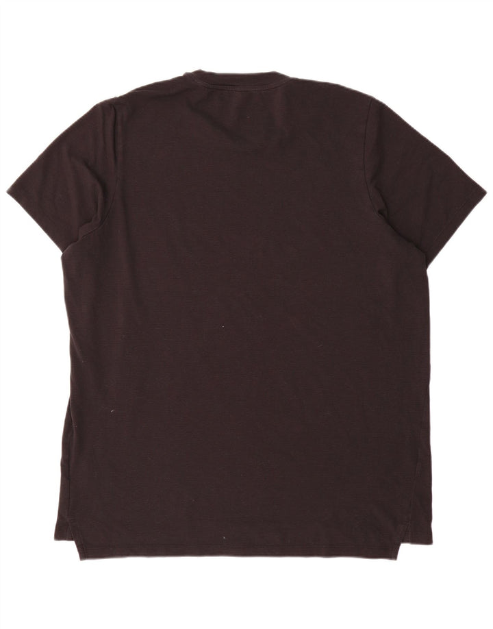 Camiseta masculina Adidas de manga curta Top XL preto poliéster