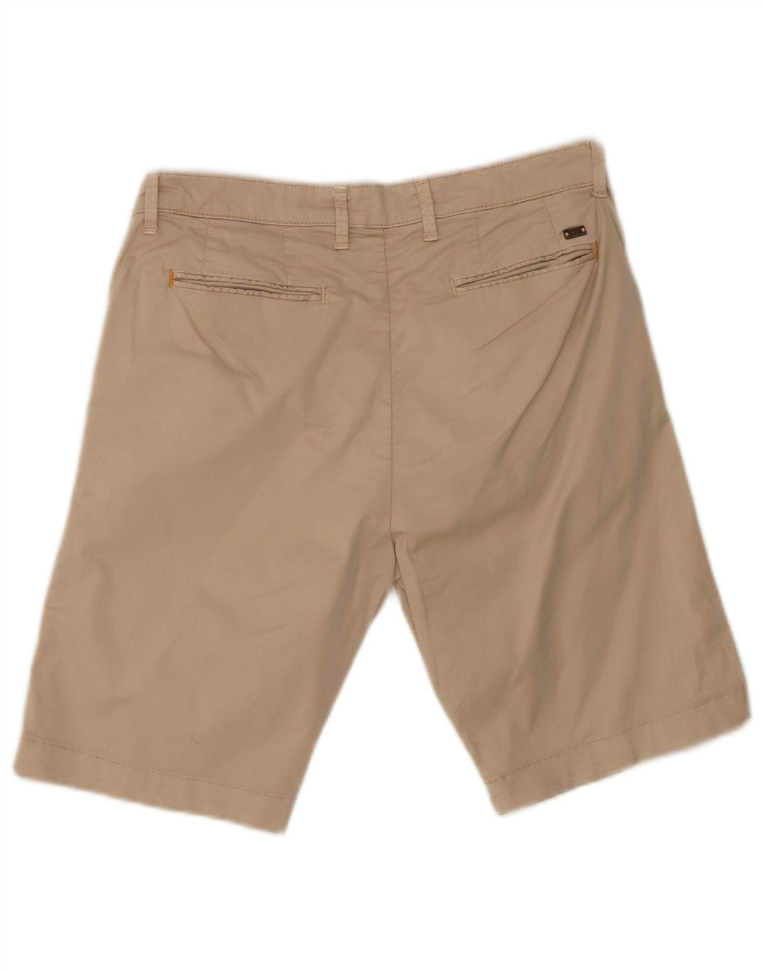 LIU JO Mens Chino Shorts IT 46 Pequeno W30 Algodão Bege