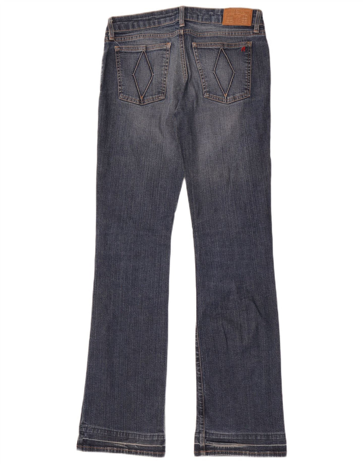 Replay Jeans Bootcut Feminino W28 L32 Azul Algodão