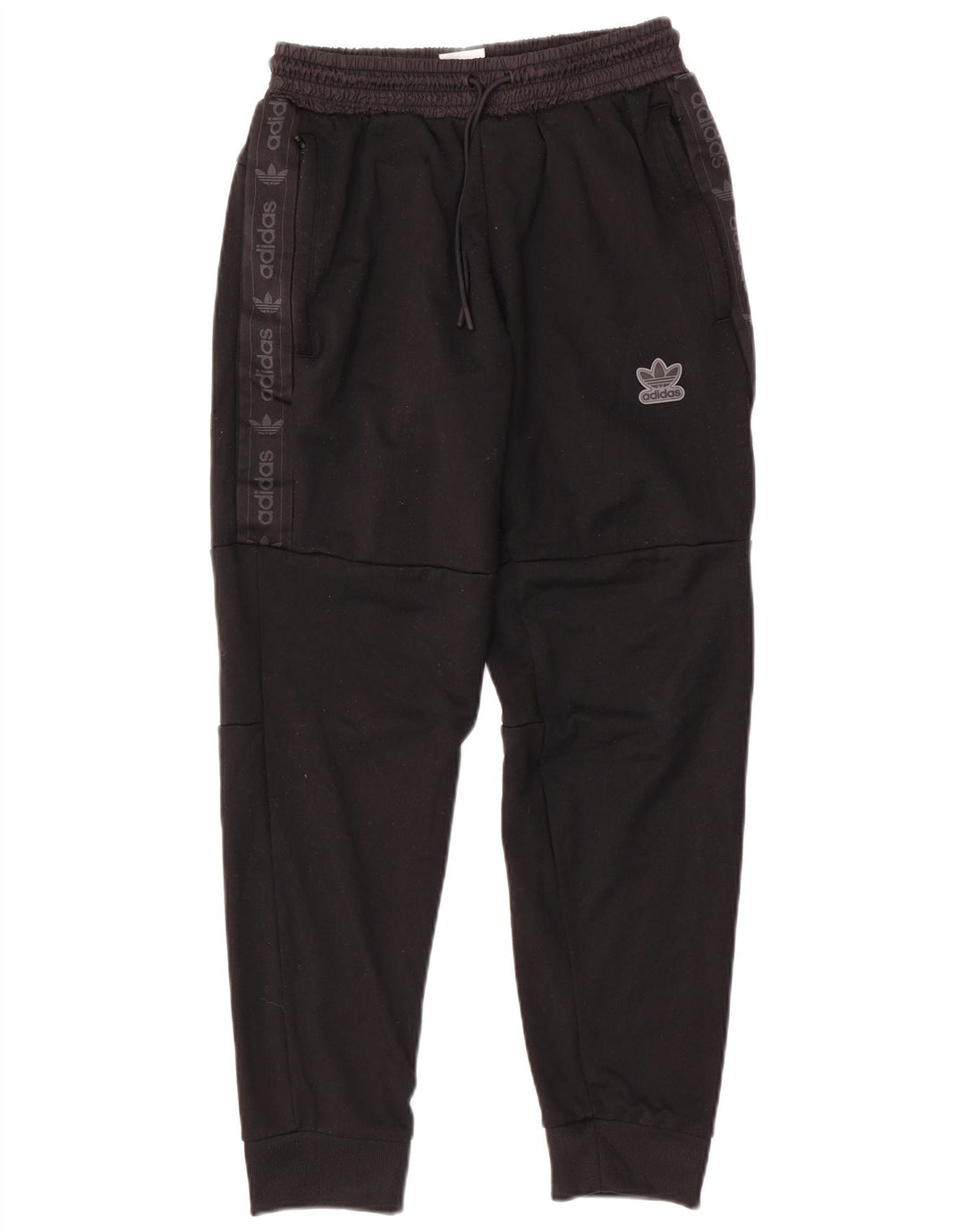 Adidas Mens Graphic Treino Calça Joggers Médio Preto Poliéster