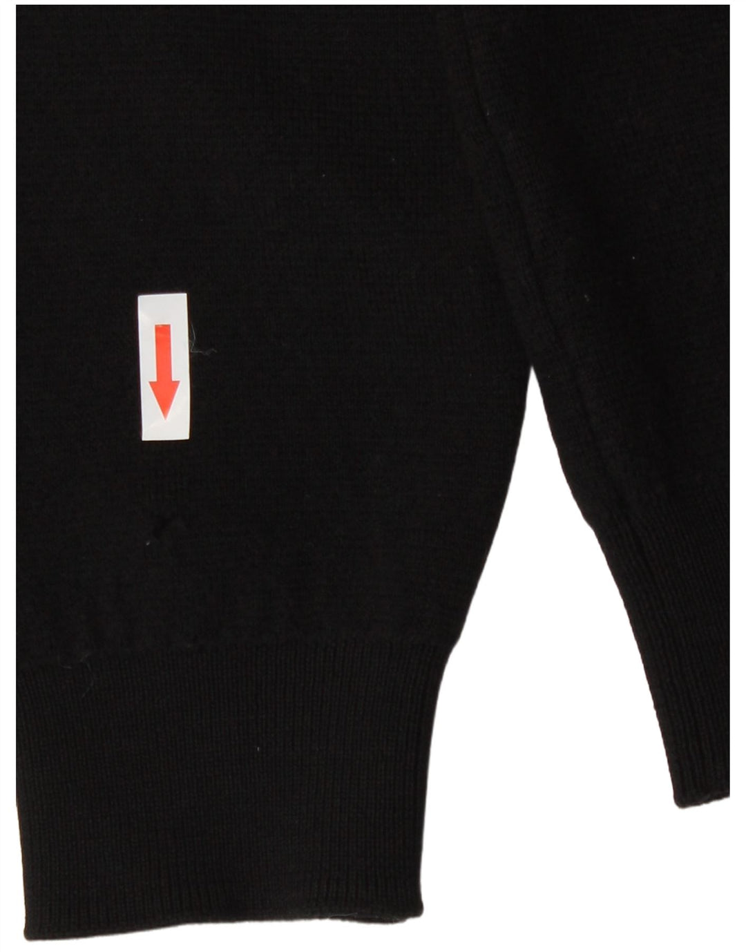 Suéter cardigã masculino Lacoste tamanho 6 XL lã preta