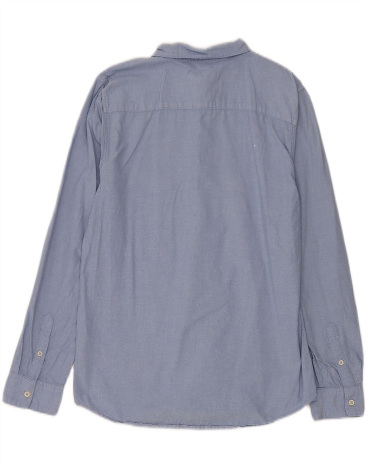 Zara Camisa Menino 13-14 Anos Azul Algodão