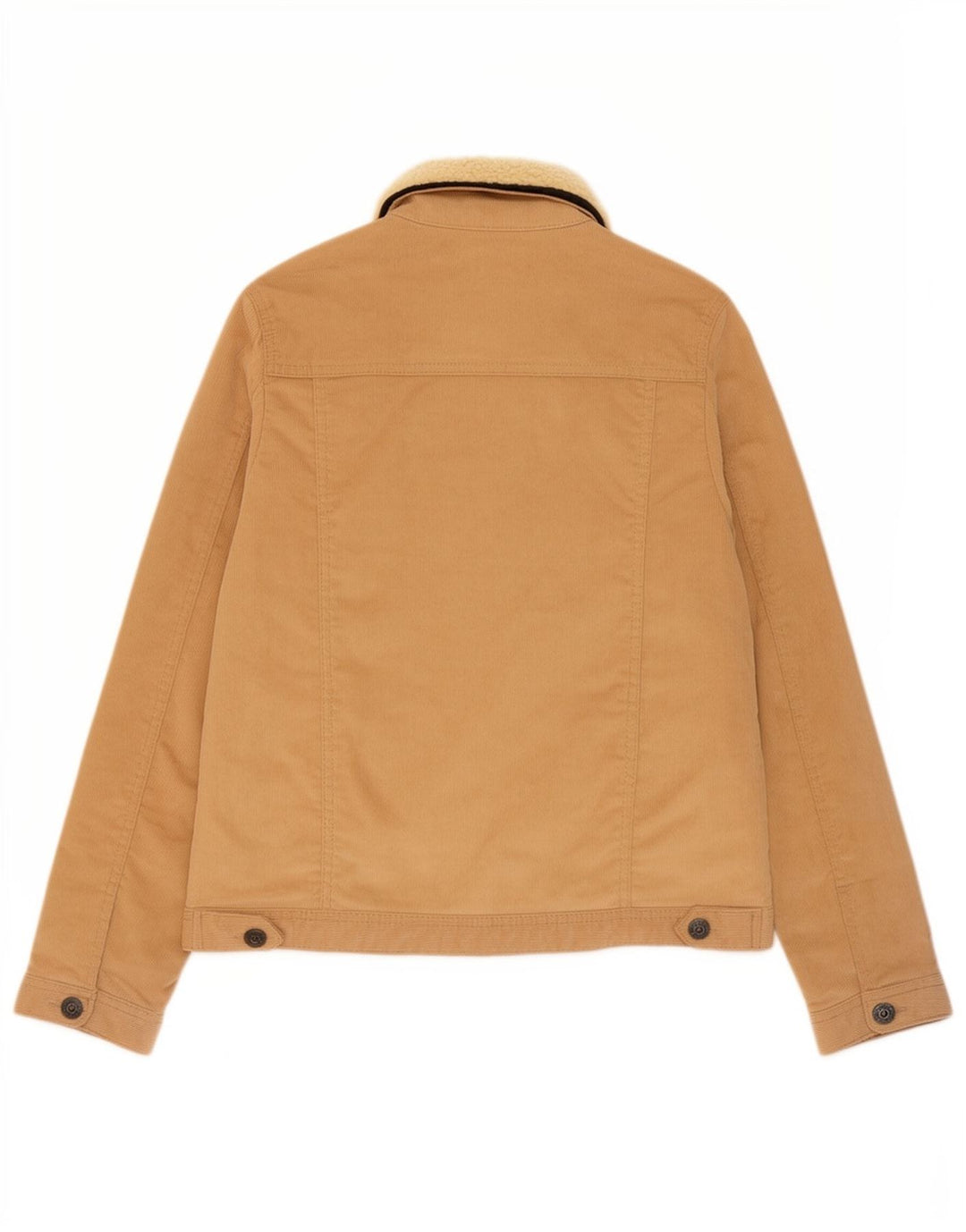 Jaqueta de veludo Jack & Jones Boys 13-14 anos algodão bege