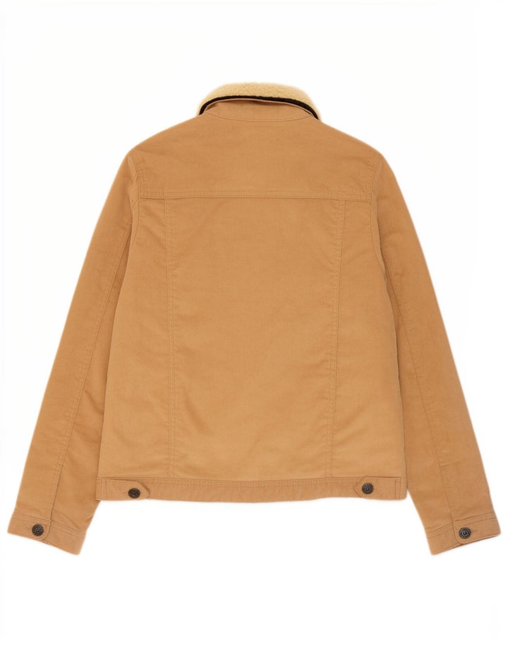 Jaqueta de veludo Jack & Jones Boys 13-14 anos algodão bege