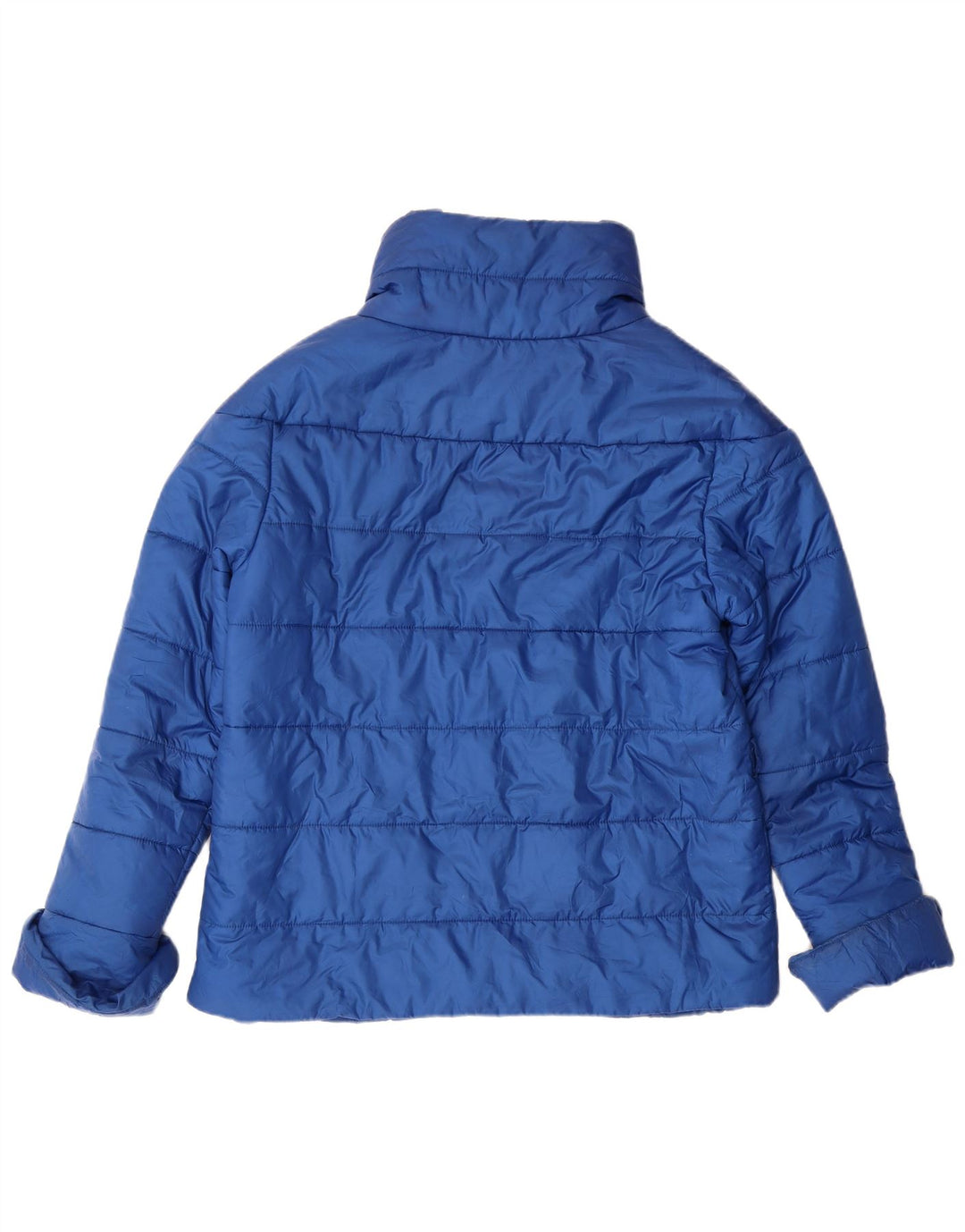 Jaqueta acolchoada feminina CAVALLI IT 46 grande poliéster azul