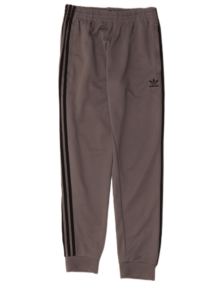 Calça de treino masculina Adidas Joggers cinza médio poliéster