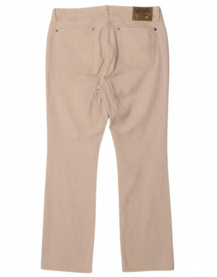 Jeans retos femininos RALPH LAUREN W32 L31 algodão branco
