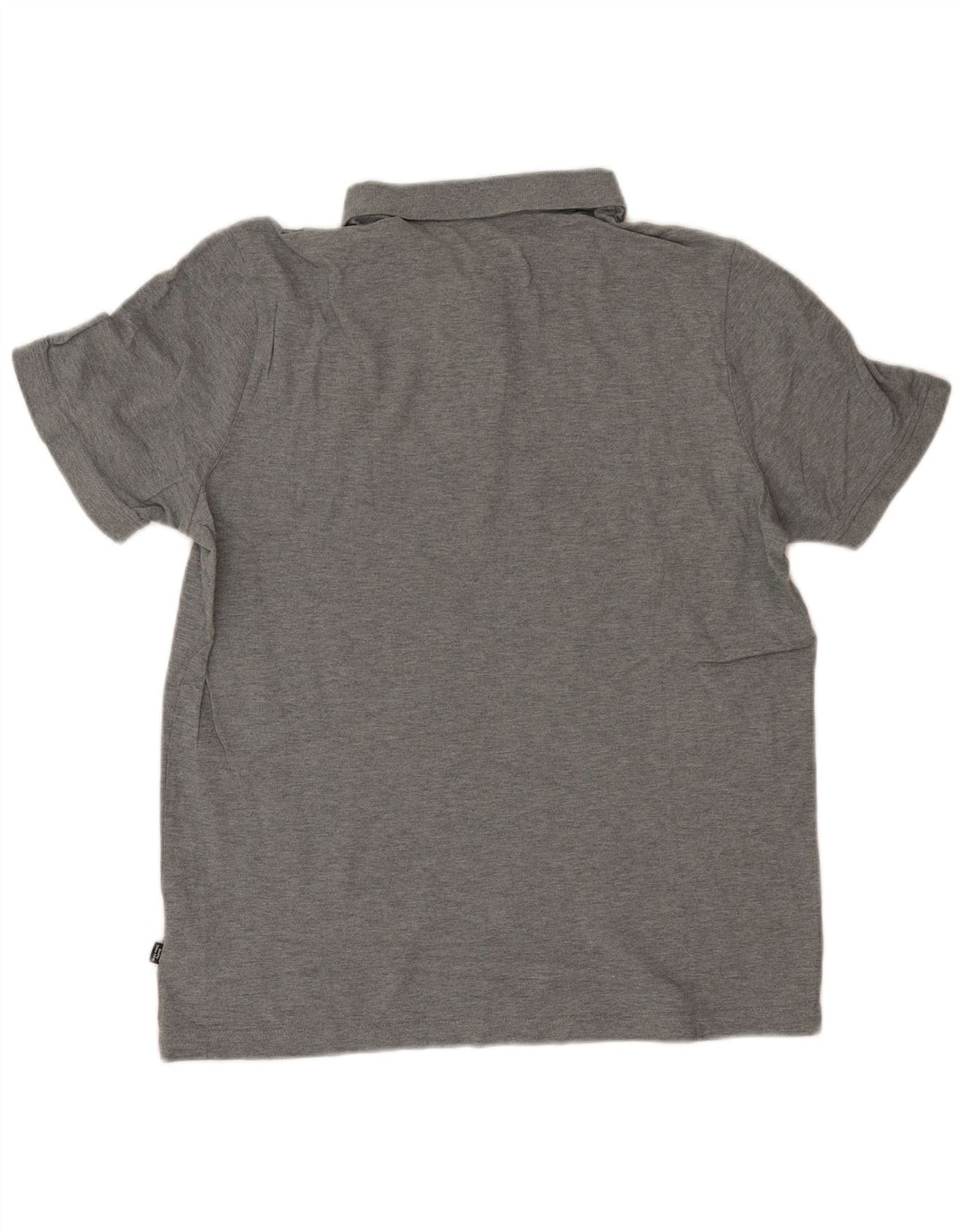 Camisa polo masculina PUMA grande algodão cinza