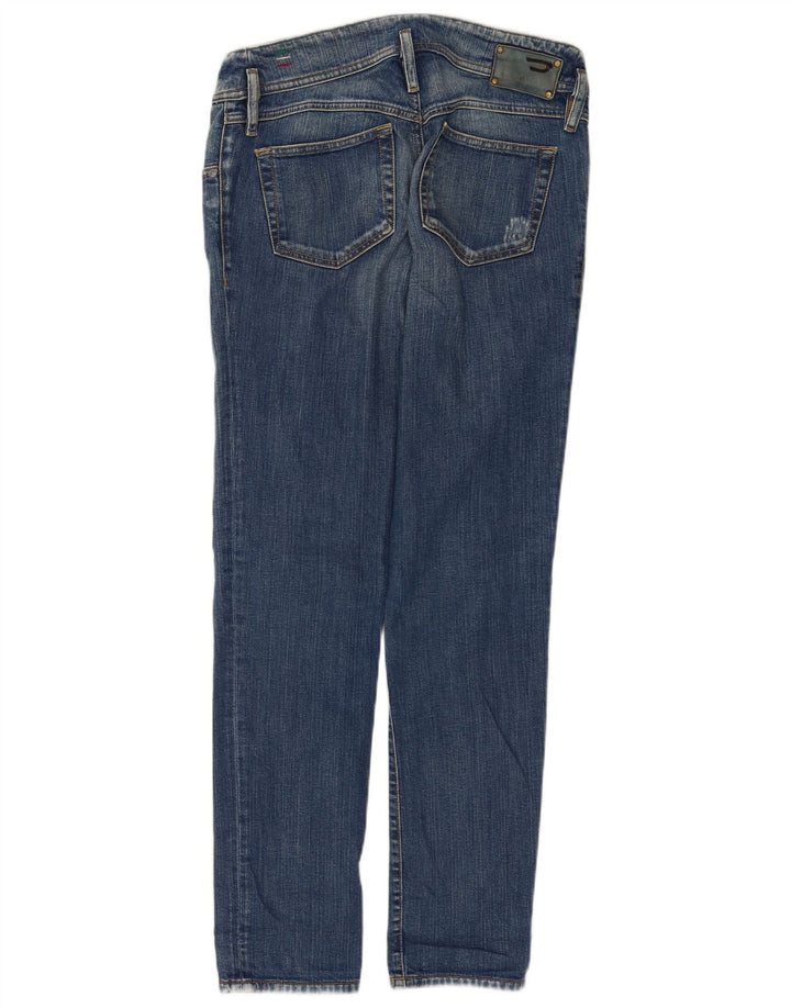 Diesel Feminino Matic Slim Jeans W30 L32 Azul Algodão